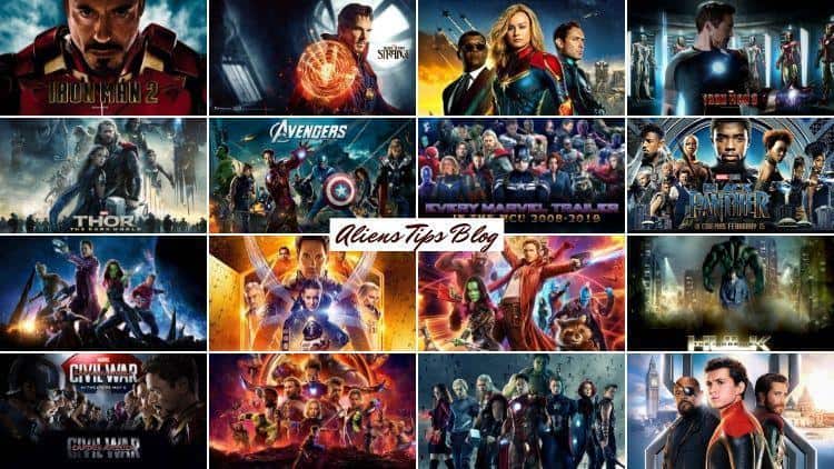 TOP Best 23 Marvel Movies Cinematic Universe.