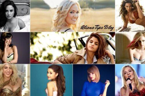 Top 10 charming & Hottest Female Singers in the world 2020 - Aliens tips who is the most kindest celebrity Aliens Tips