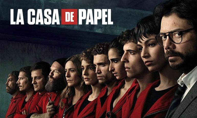 10 Incredible La Casa De Papel Cast | Money Heist Cast Netflix series for improving English Aliens Tips