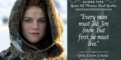 The Most Memorable hbo game of thrones Quotes