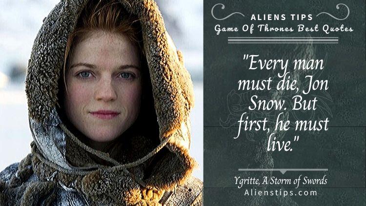 The Most Memorable hbo game of thrones Quotes