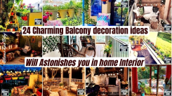 28 Charming Balcony decoration ideas Will Astonishes your home Interior.