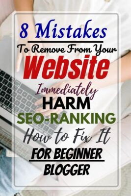 8 Mistakes To Remove From Your Website Immediately Harm Seo-Ranking How to Fix It For BEGINNER Blogger)-Aliens Tips (4)