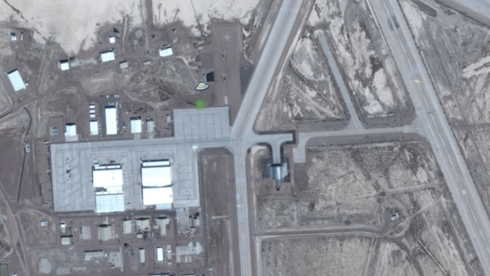 9 places that never appear on Google Maps (photos) aliens tips 1. Area 51 alienstips.com