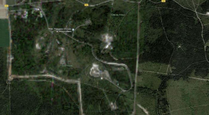 9 places that never appear on Google Maps (photos) aliens tips 4. Moronvilliers Village alienstips.com