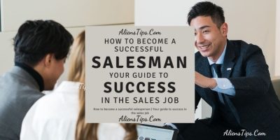 How to become a successful salesperson  Your guide to success in the sales job AliensTips.com