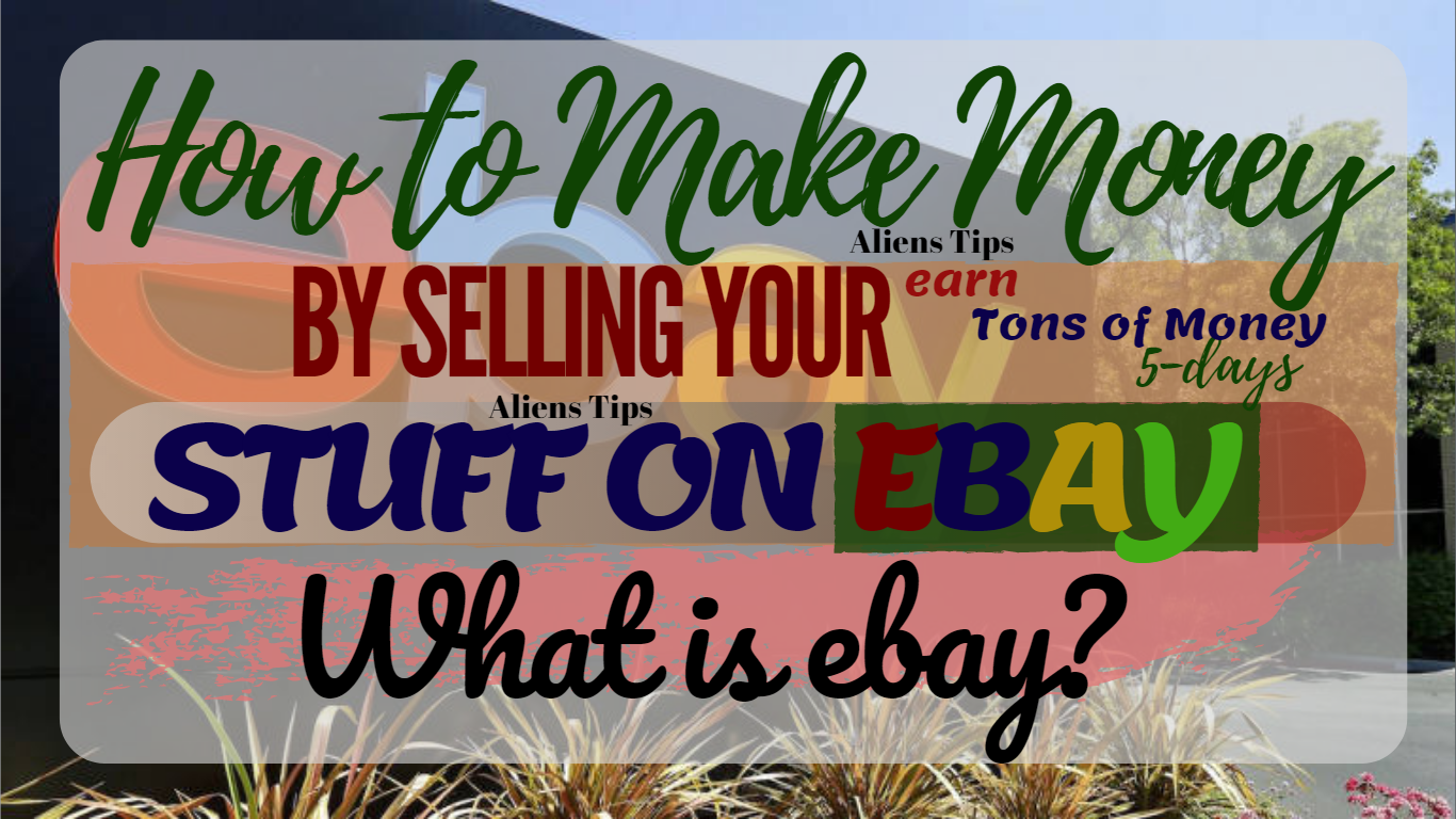 how to make money online ebay
